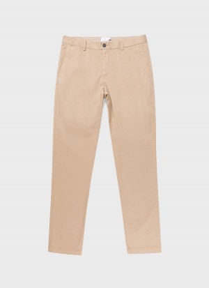 Beige Sunspel Slim Fit Chino | 29054-MHXE | USA