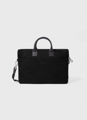 Black Sunspel Briefcase | 31806-TFNJ | USA