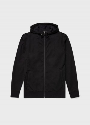 Black Sunspel DriRelease Active Hoody | 04965-UEIA | USA