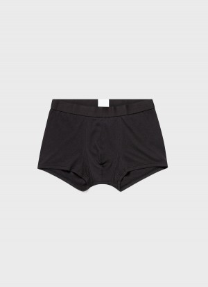 Black Sunspel Sea Island Cotton Trunks | 29603-XJLE | USA