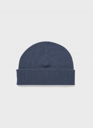 Blue Sunspel Scottish Lambswool Hat | 15730-TXFC | USA