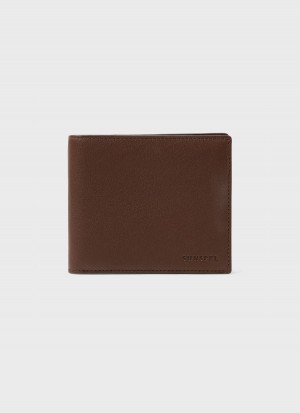 Brown Sunspel Bifold Wallet | 53240-WDTL | USA