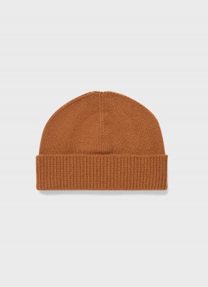 Brown Sunspel Scottish Lambswool Hat | 26018-PZMH | USA