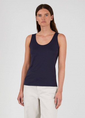 Navy Sunspel Classic Vest | 50891-XSGN | USA