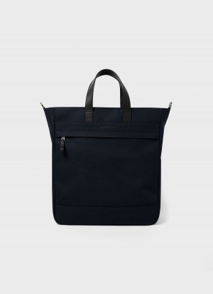 Navy Sunspel Travel Tote | 32587-FSXV | USA