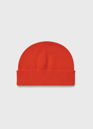 Red Sunspel Scottish Lambswool Hat | 52149-WOTX | USA