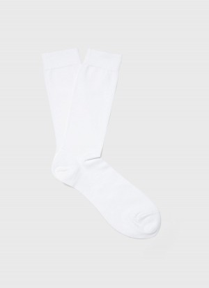 White Sunspel Cotton Socks | 28613-IXVP | USA