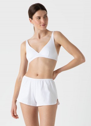 White Sunspel French Knicker | 91063-IGTP | USA