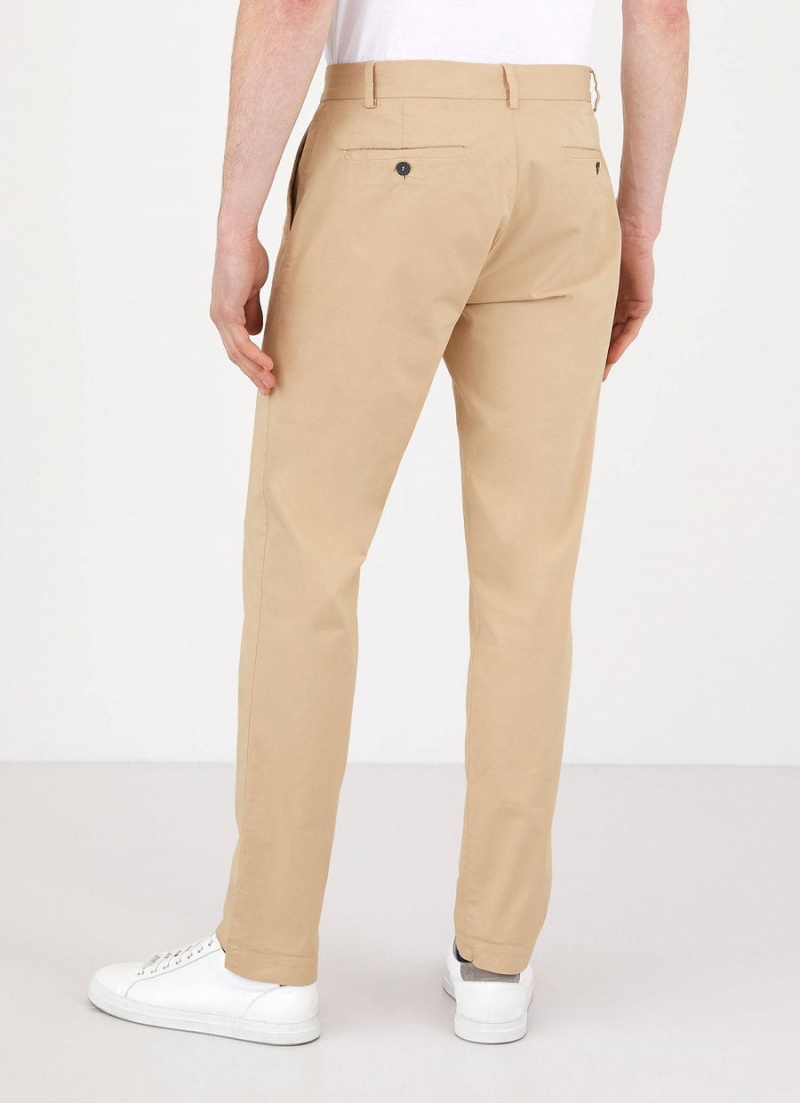 Beige Sunspel Slim Fit Chino | 29054-MHXE | USA