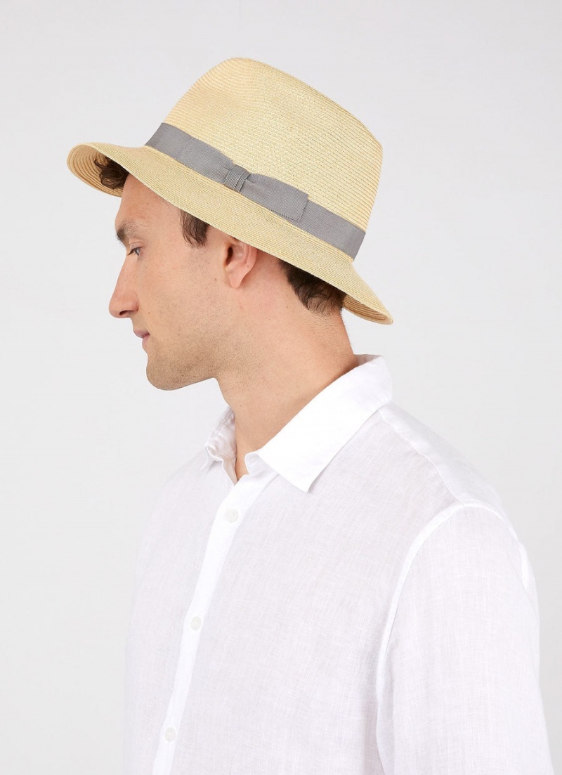 Beige Sunspel Sunspel x Kijima Takayuki Paper Hat | 05132-KDBN | USA