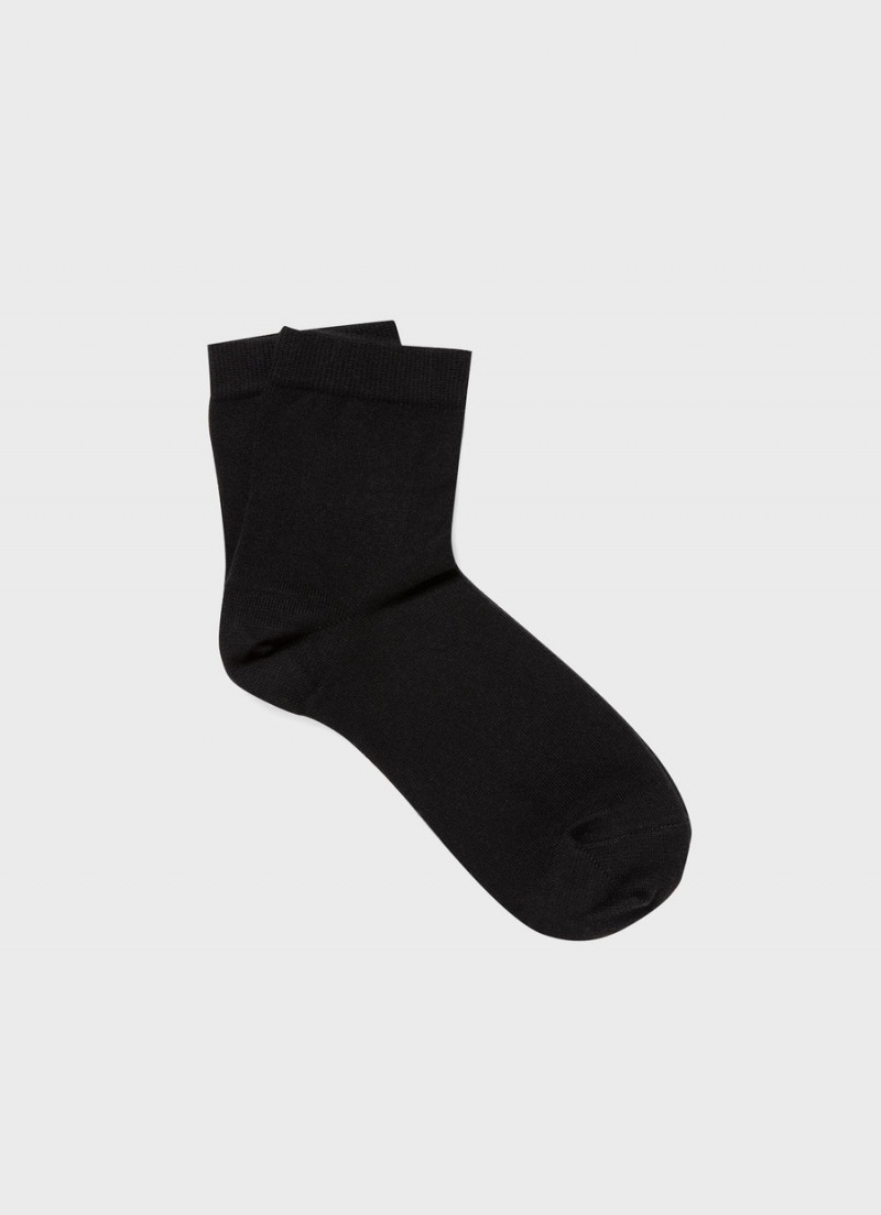 Black Sunspel Ankle Socks | 37124-XSWO | USA