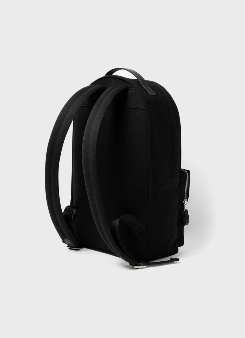 Black Sunspel Backpack | 26180-HLXK | USA