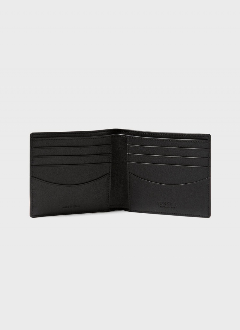 Black Sunspel Bifold Wallet | 72061-VEAN | USA