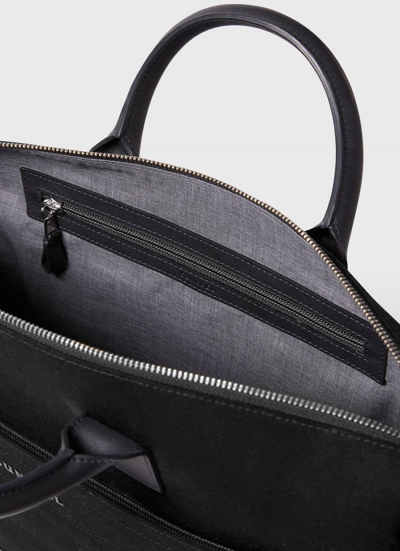 Black Sunspel Briefcase | 31806-TFNJ | USA