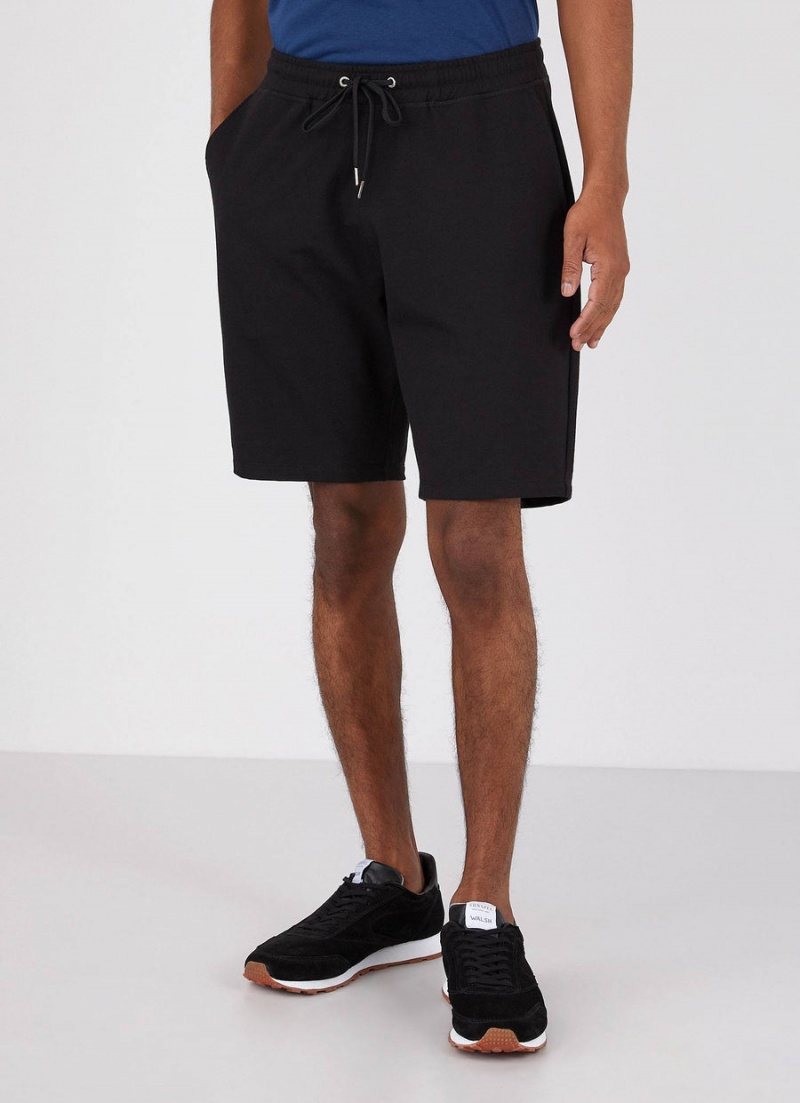 Black Sunspel DriRelease Active Shorts | 65384-XQRM | USA