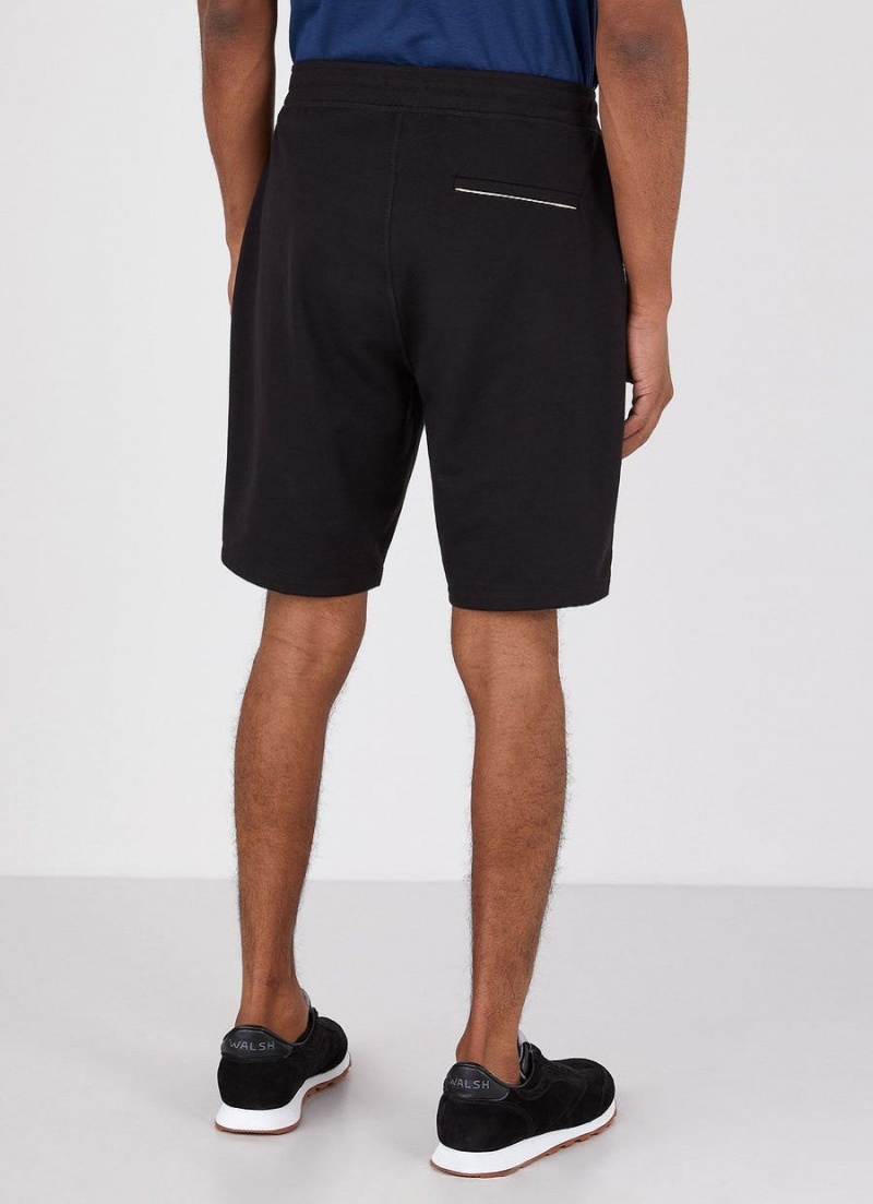 Black Sunspel DriRelease Active Shorts | 65384-XQRM | USA