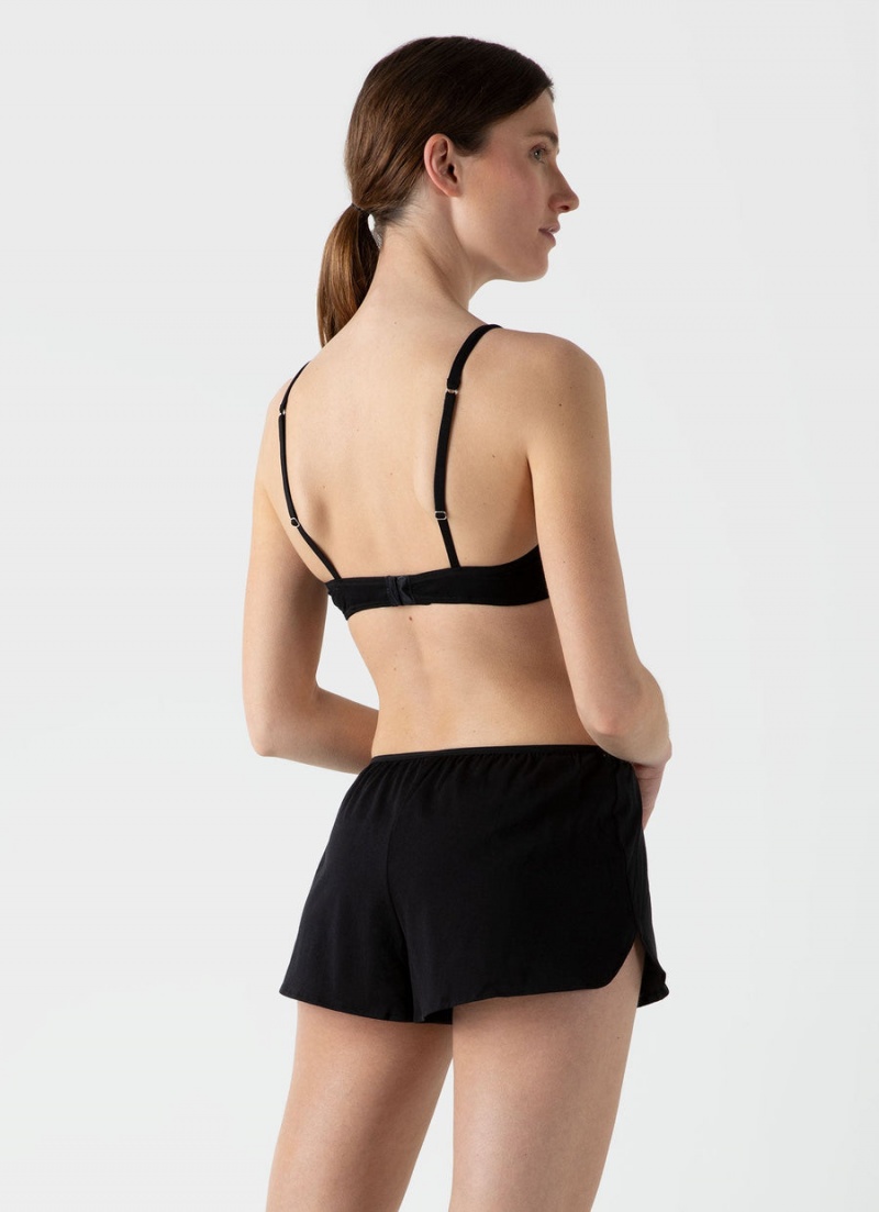 Black Sunspel French Knicker | 06139-JMPN | USA