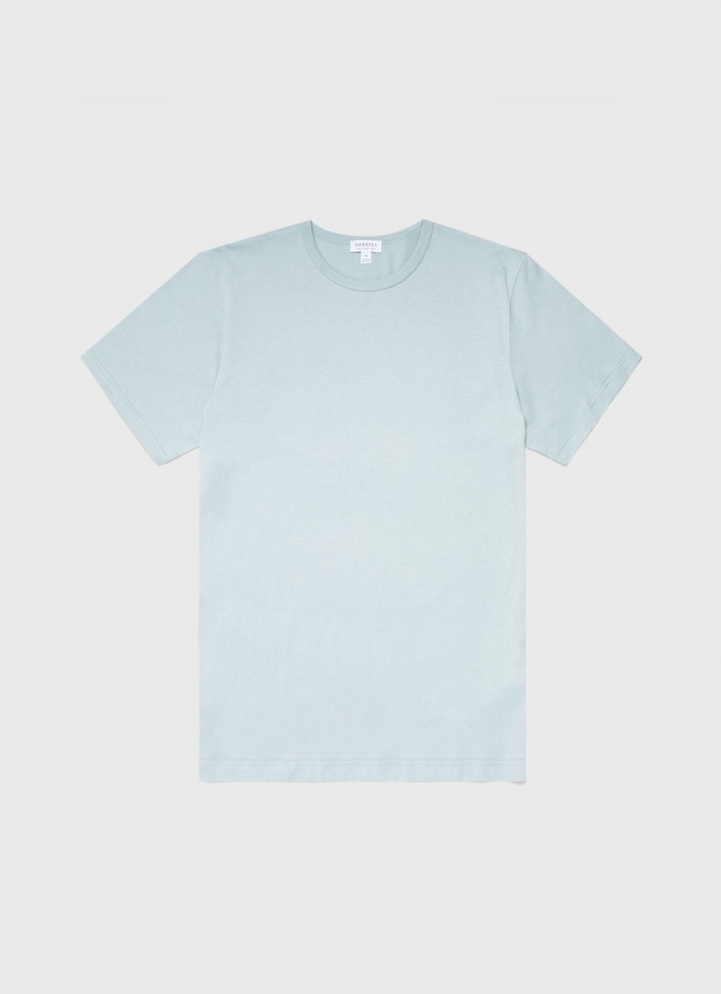 Blue Sunspel Classic T-shirt | 61380-IXUE | USA