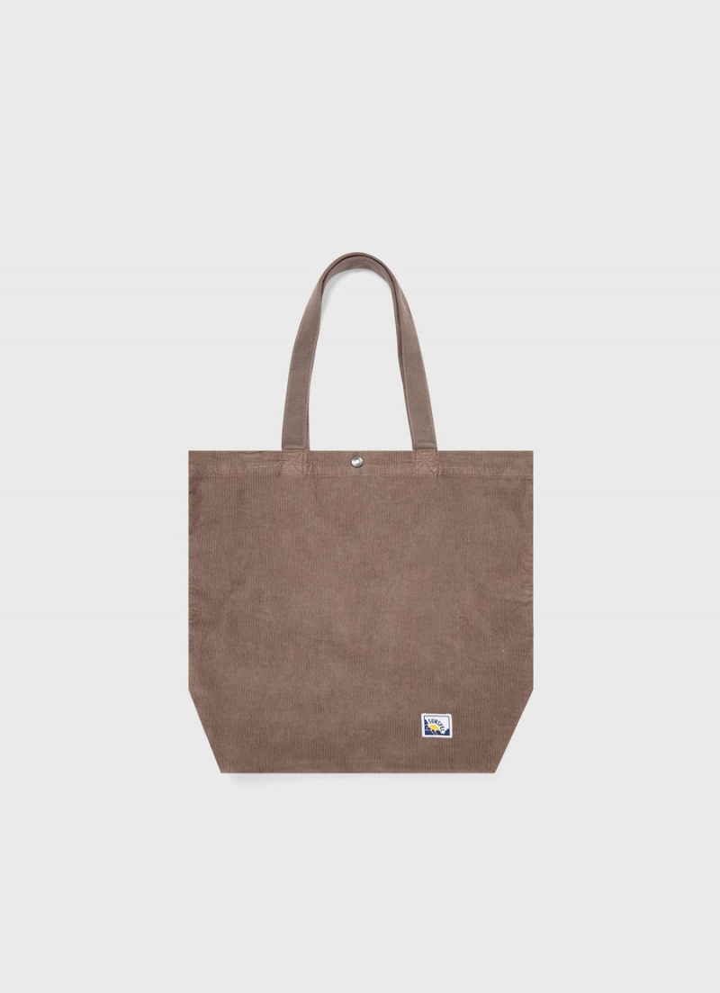 Brown Sunspel Corduroy Tote Bag | 03271-WTKA | USA