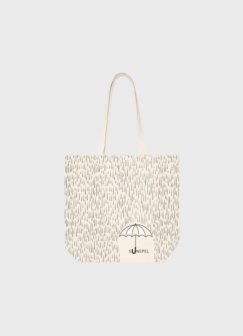 Ecru Sunspel Sunspel x Matt Blease Tote Bag | 63481-BRTJ | USA