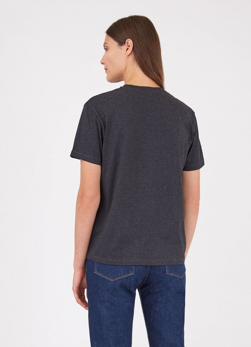 Grey Sunspel Boy Fit T-shirt | 95381-BPUK | USA