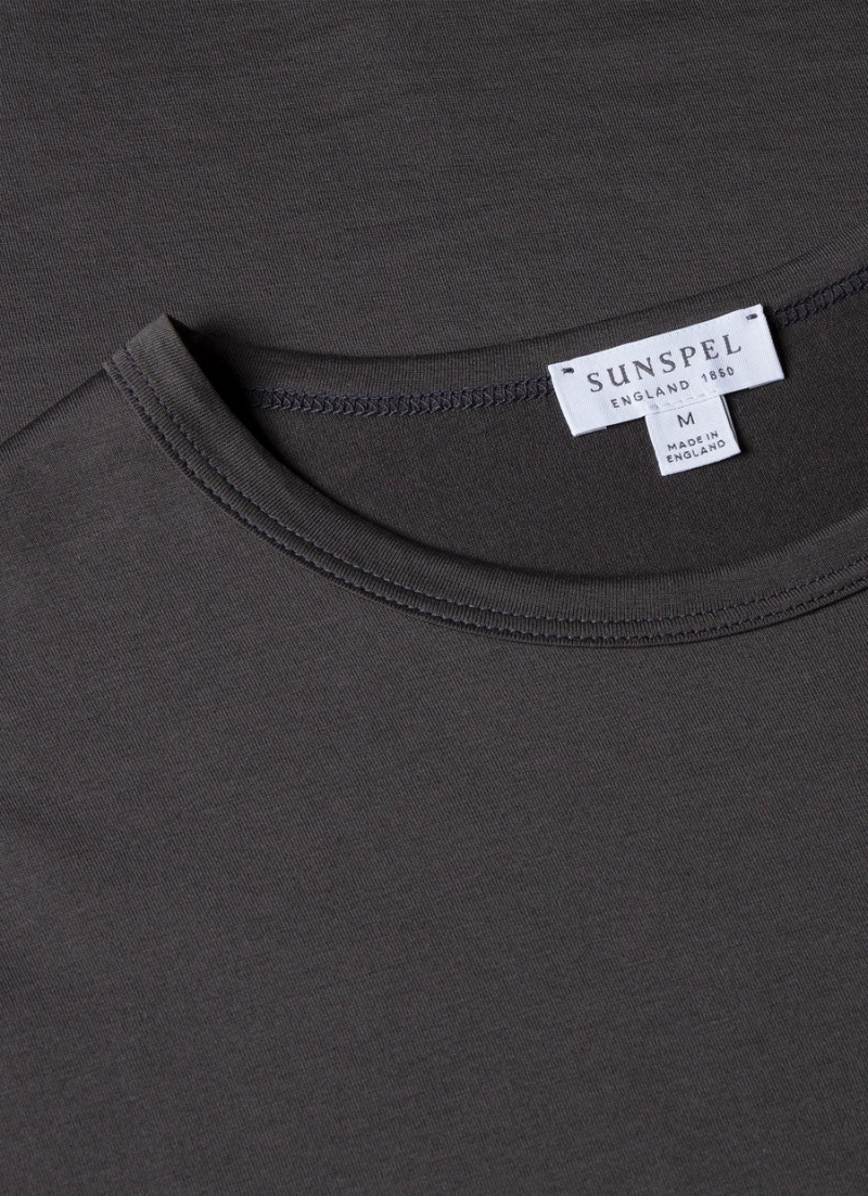 Grey Sunspel Classic T-shirt | 07962-SVXJ | USA