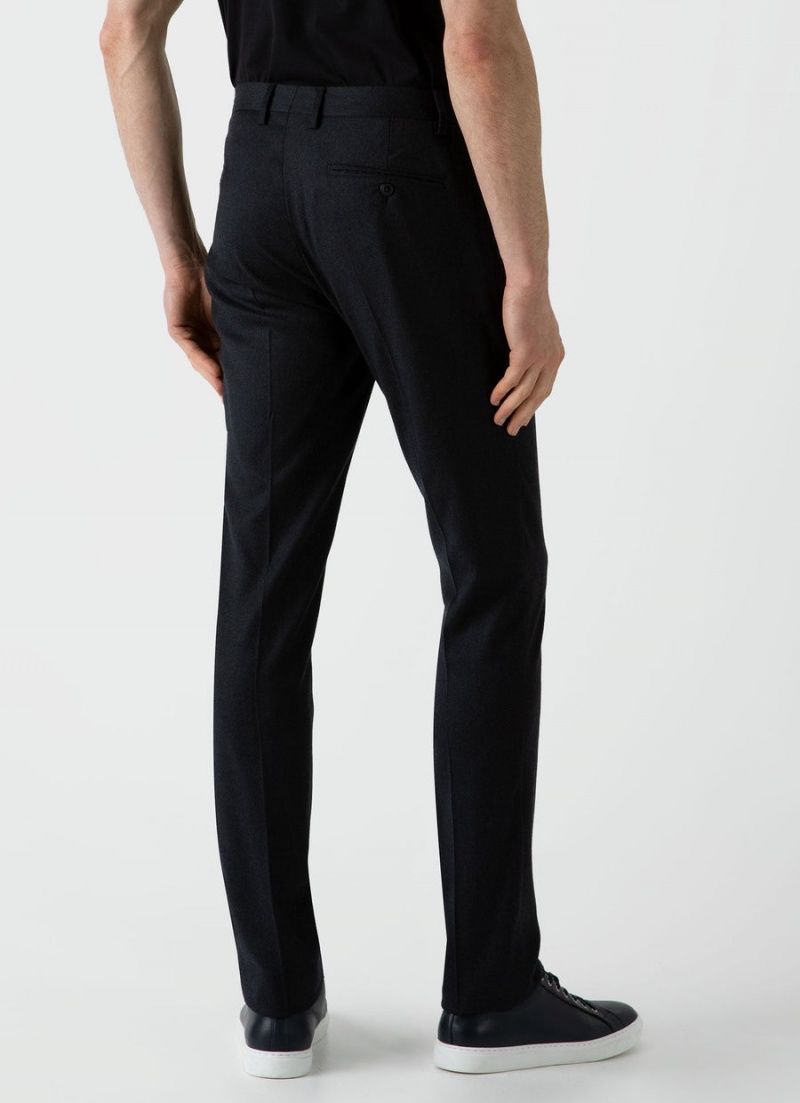 Grey Sunspel Wool Trouser | 36407-AOIQ | USA