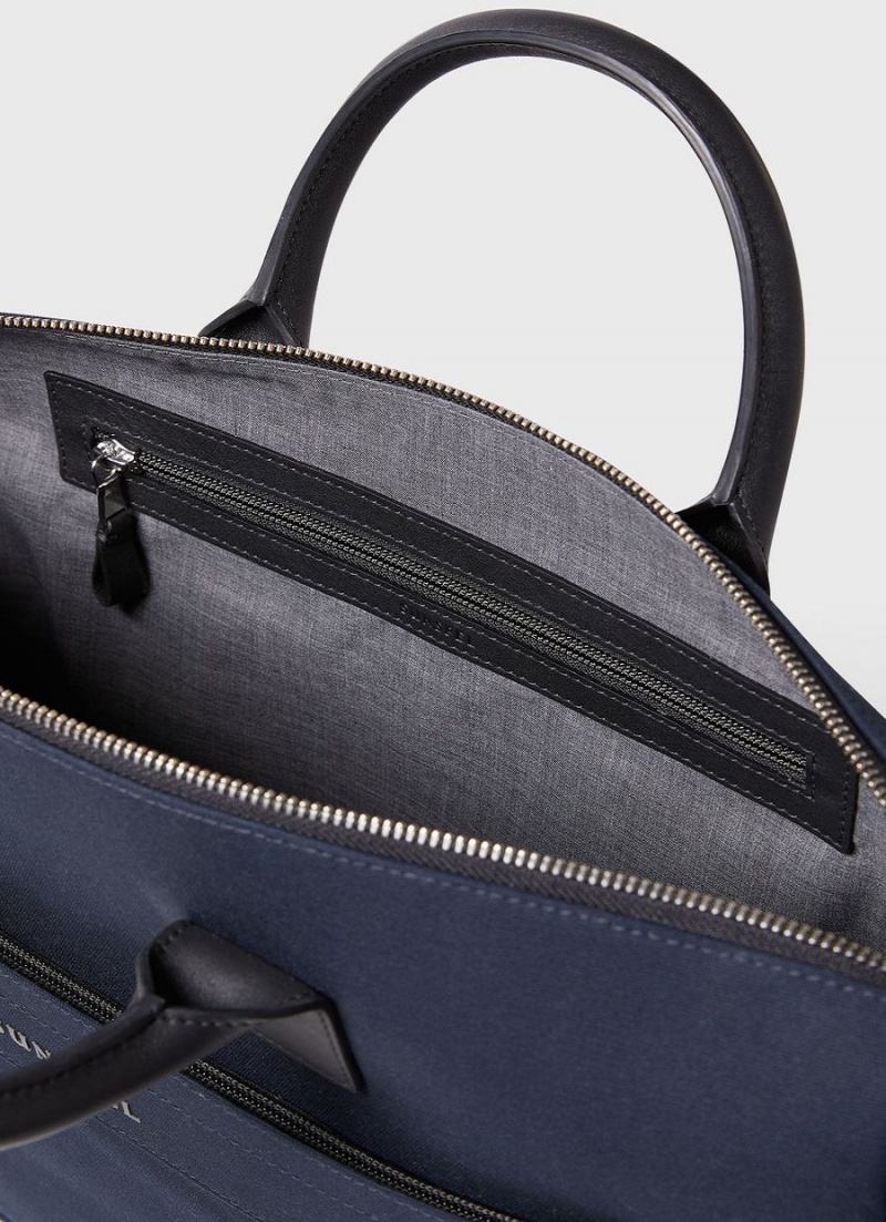 Navy Sunspel Briefcase | 38645-SPCJ | USA