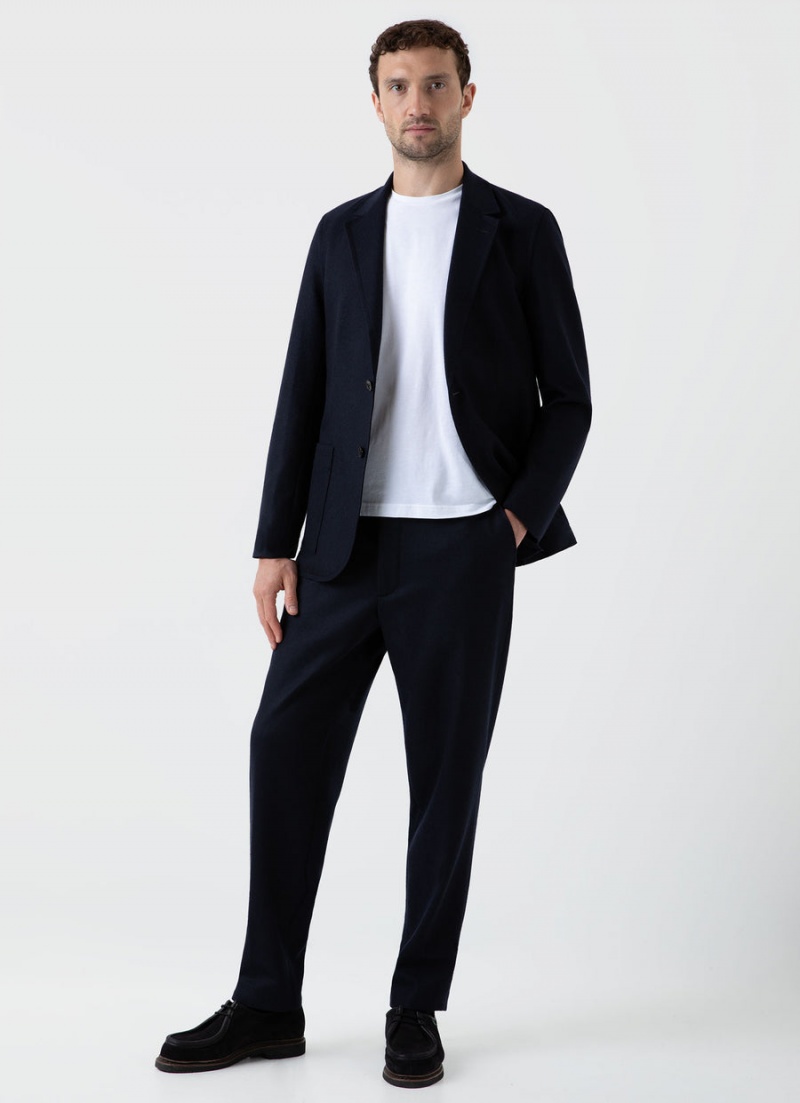 Navy Sunspel Sunspel x Casely‑Hayford Trouser | 04397-ZLSP | USA