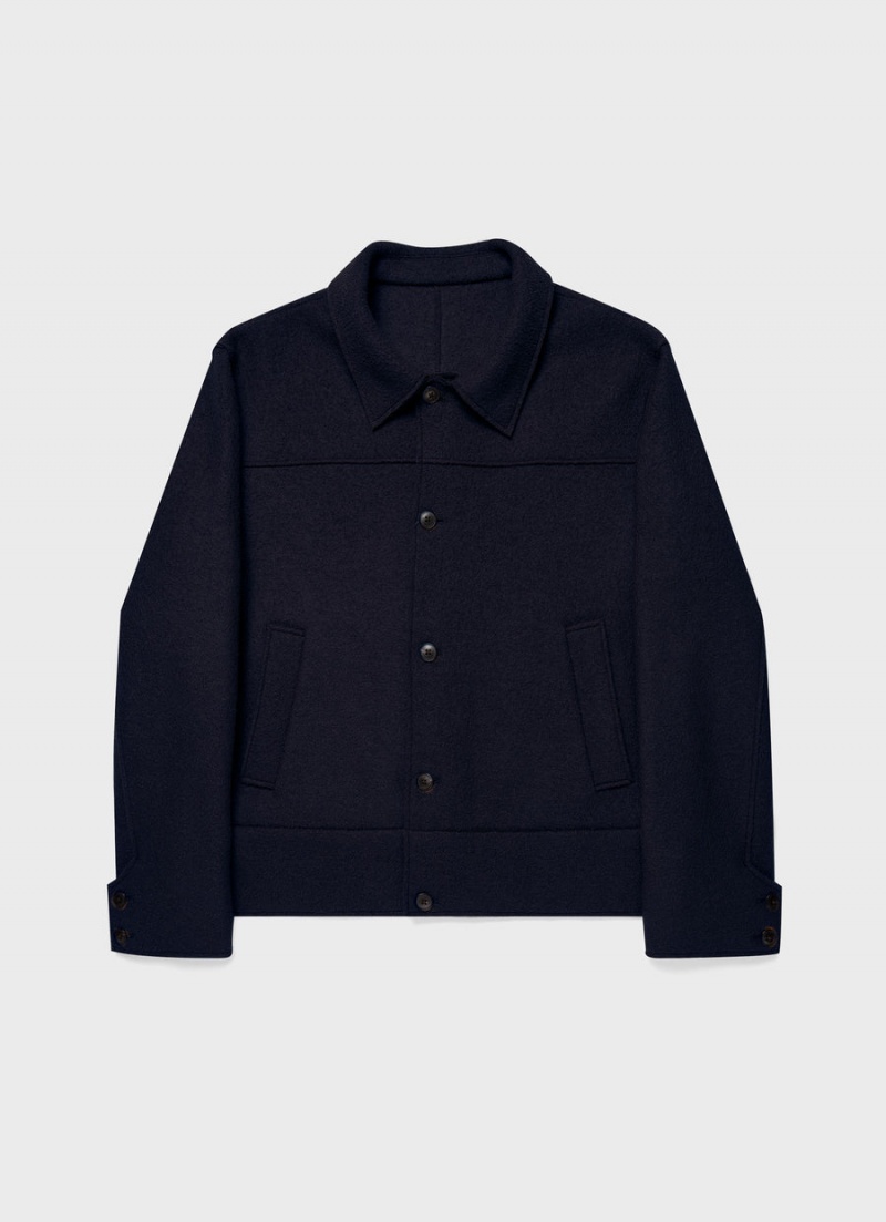 Navy Sunspel Sunspel x Casely‑Hayford Jacket | 18692-SIRY | USA