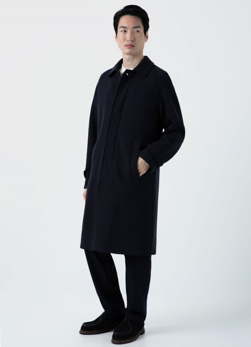 Navy Sunspel Sunspel x Casely‑Hayford Coat | 34860-BGWY | USA