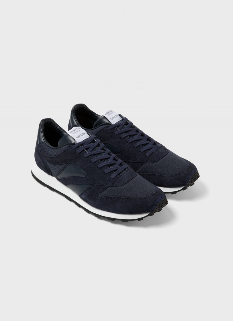 Navy Sunspel Sunspel x Walsh Trainer | 27456-TRZF | USA