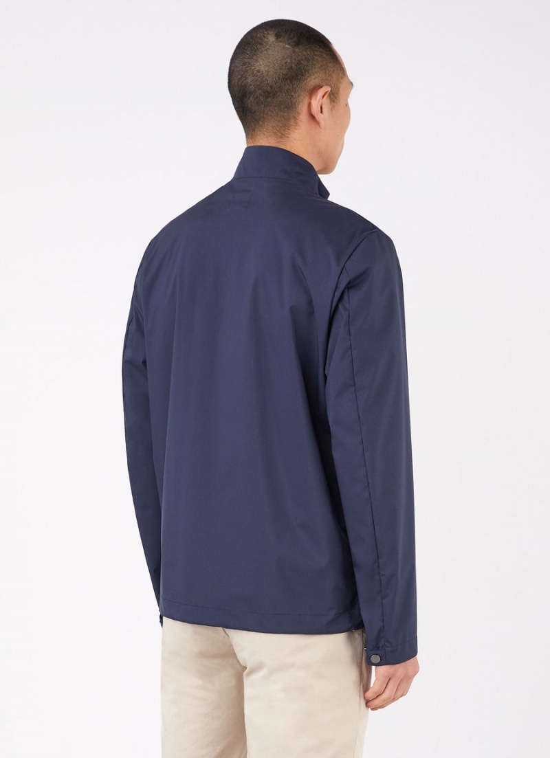 Navy Sunspel Technical Jacket | 21975-QPZB | USA