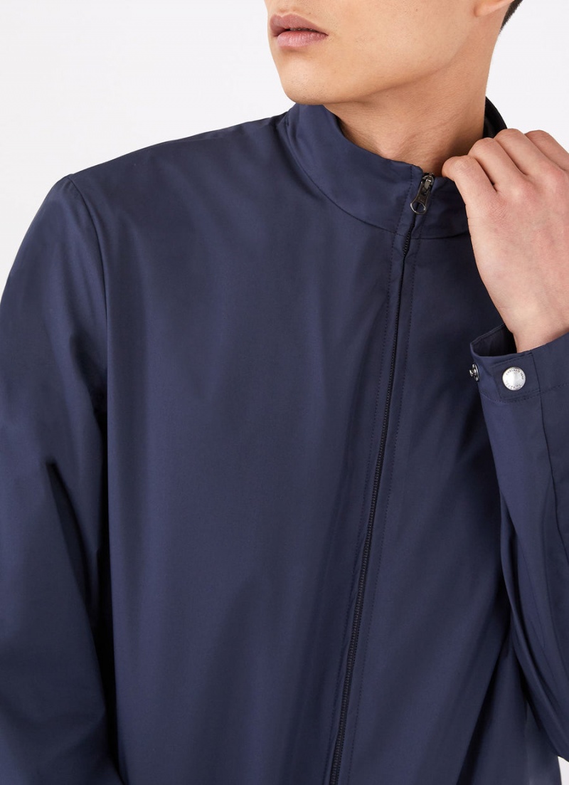 Navy Sunspel Technical Jacket | 21975-QPZB | USA