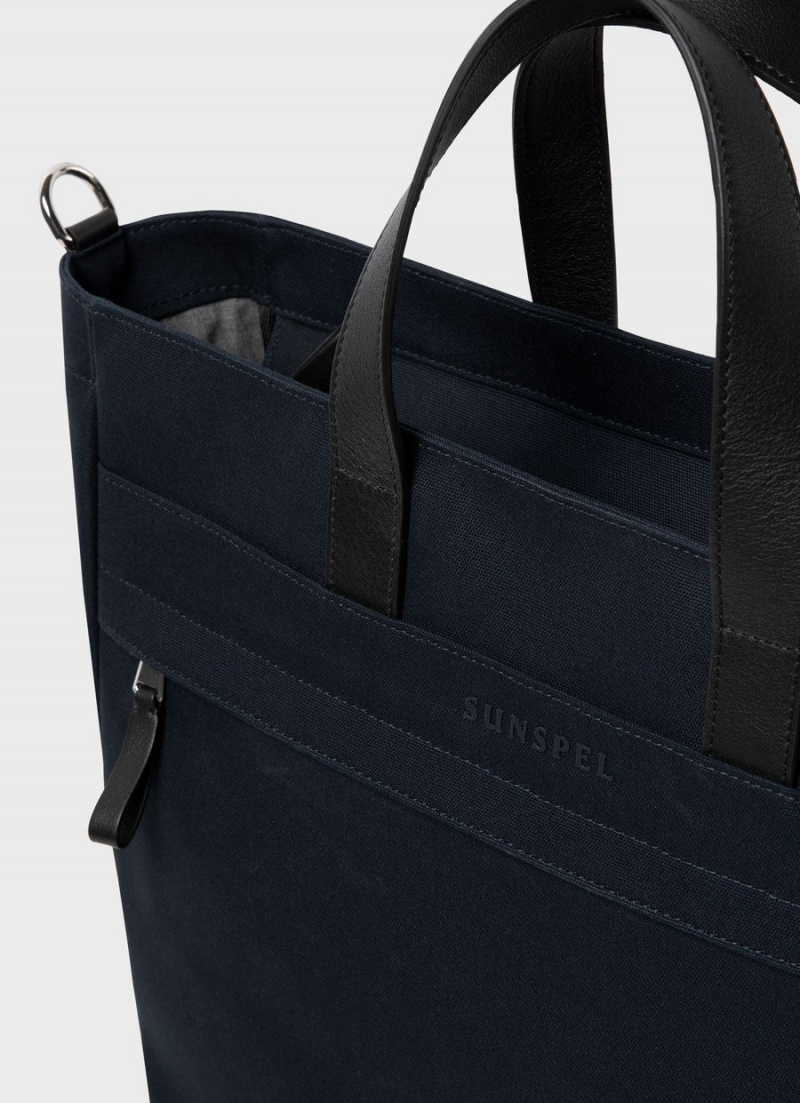 Navy Sunspel Travel Tote | 32587-FSXV | USA