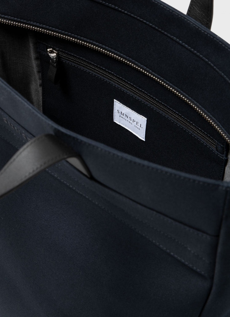 Navy Sunspel Travel Tote | 32587-FSXV | USA