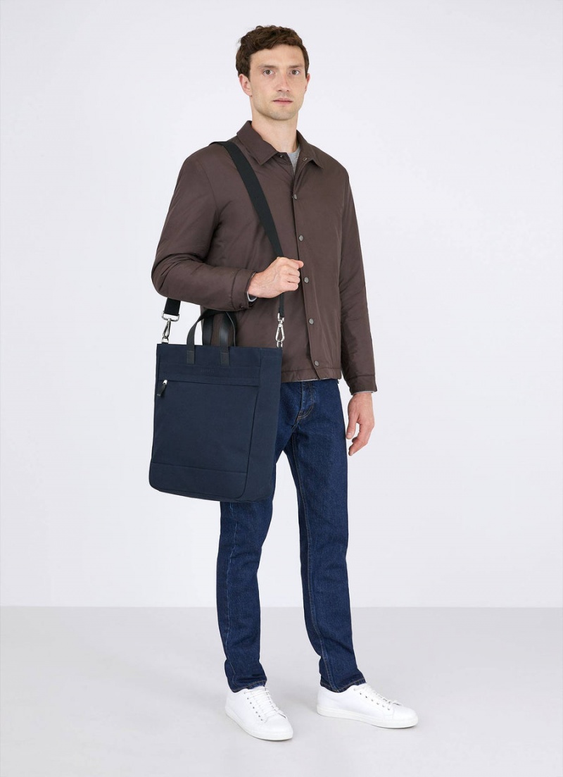 Navy Sunspel Travel Tote | 32587-FSXV | USA