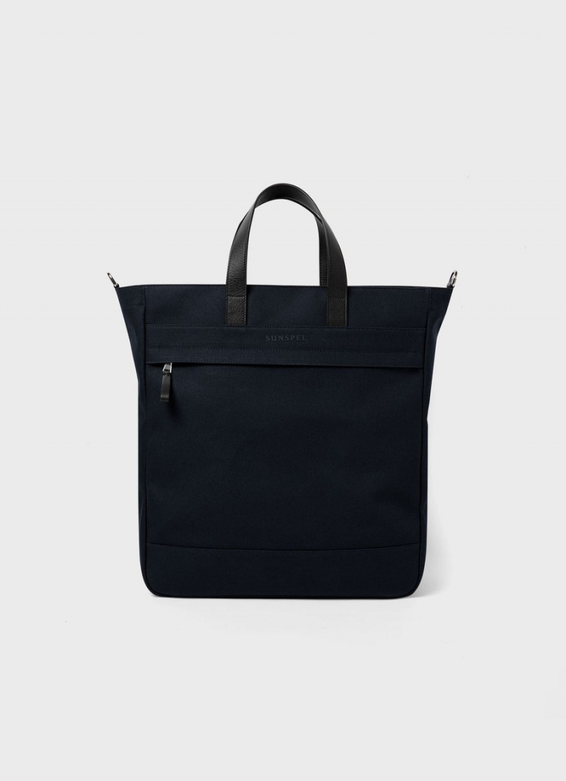 Navy Sunspel Travel Tote | 79102-SWEA | USA