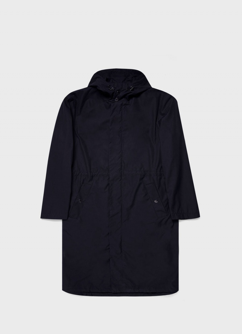 Navy Sunspel Ventile Parka | 60812-PIVQ | USA