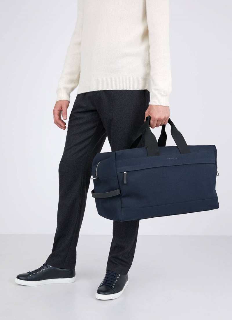 Navy Sunspel Weekend Bag | 16437-SKNX | USA