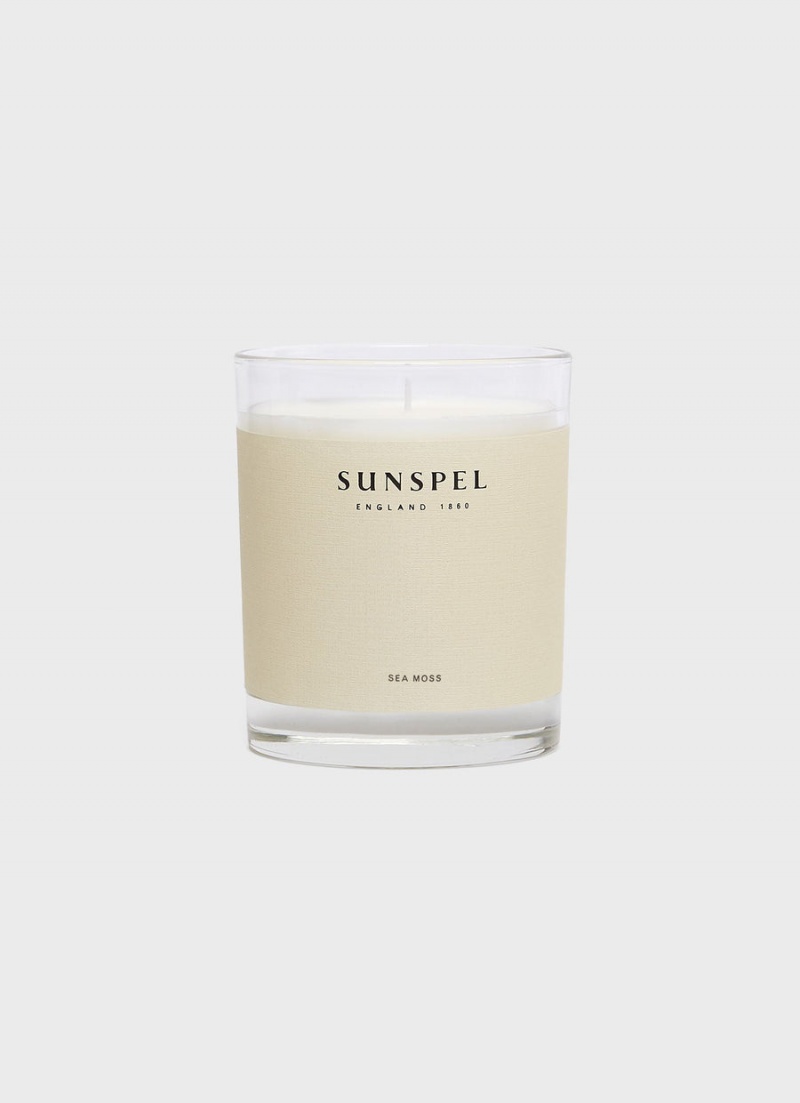 Sea Moss Sunspel Sea Moss Candle | 59602-MGRY | USA